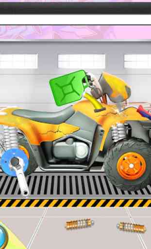 Build Quad Bike & Repair It: ATV Mechanic Garage 1