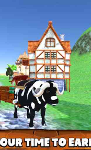 Bull Cargo Transport: Offroad Driver Simulator 2