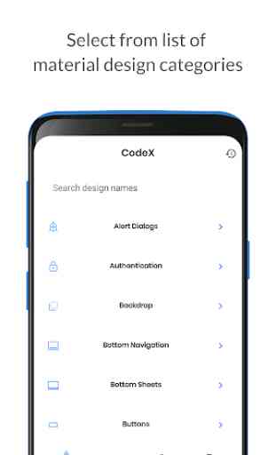CodeX - Android Material UI Templates 1