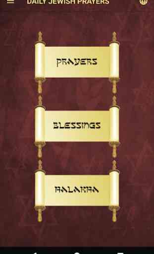Daily Jewish Prayers 1