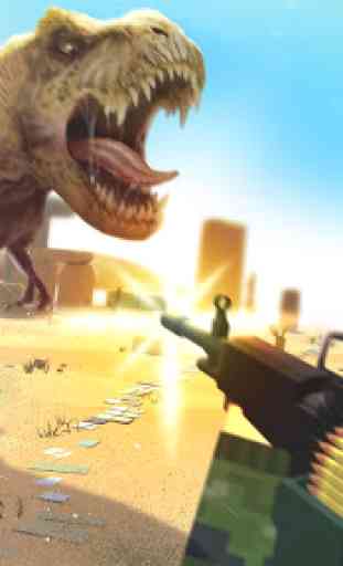 Dino Gun 3D: jurassic survival shooter 1