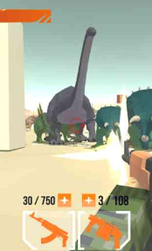 Dino Gun 3D: jurassic survival shooter 3
