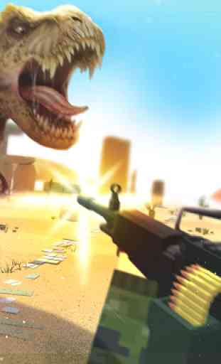 Dino Gun 3D: jurassic survival shooter 4