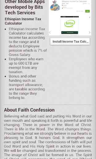 Faith Confession 4