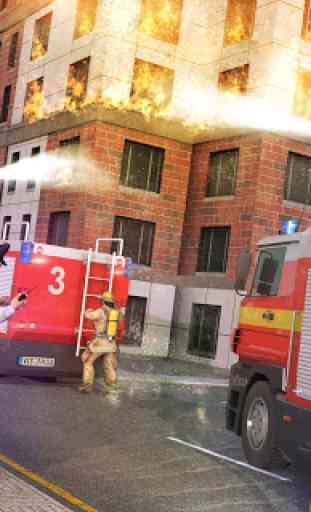 Firefighter Truck Rescue Drive Hero 4