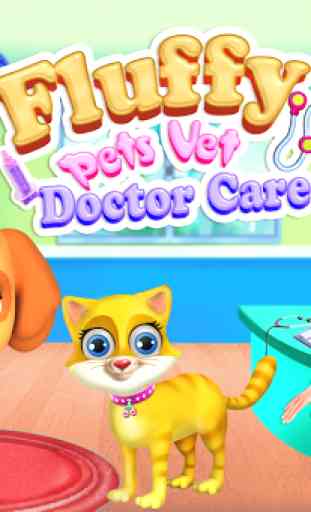 Fluffy Pets Vet Doctor Care 1