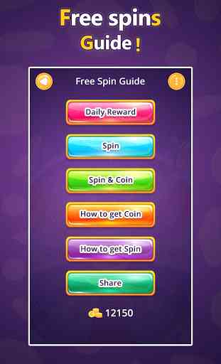 Free Spin and Coins Guide : Daily Free Spin 3