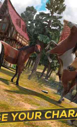 Free Wild Horses Simulator 3