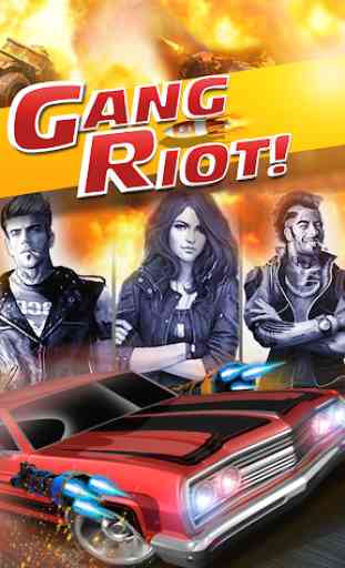 Gang Riot: Car Shooting Game - Thrones of Revenge 1