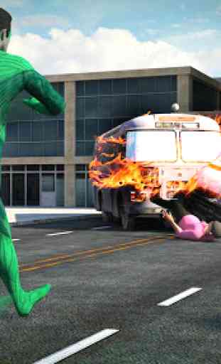 Grand Immortal Green Hero Rescue: Flash Speed Hero 2