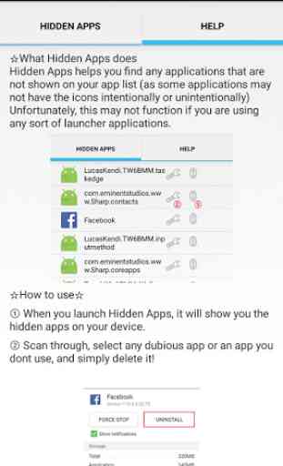 Hidden apps detector 3
