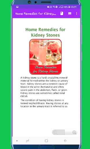 Home Remedies for Kidney Stones 2