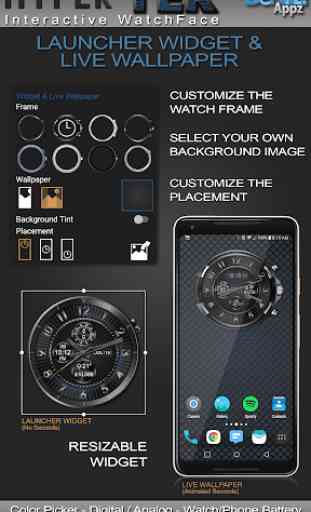 Hyper Tek HD WatchFace Widget & Live Wallpaper 2