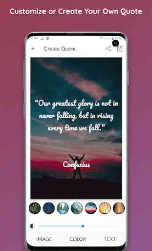 Inspirational Quotes - Quote Creator & Best Quotes 3