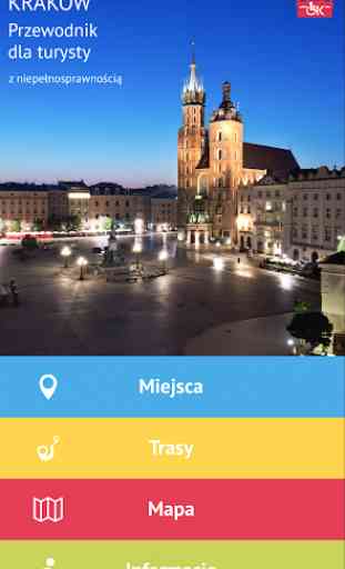 Kraków for a disabled tourist 1