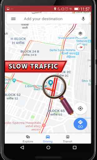 Live Traffic Route Finder 1