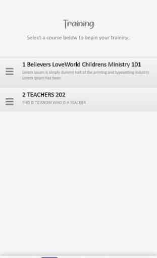 LoveWorld Children's Ministry App 4