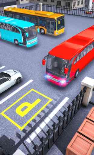 Modern Bus Parking Adventure - Advance Bus Games 3