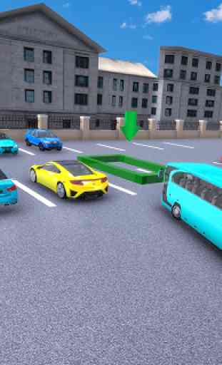 Modern Bus Parking Adventure - Advance Bus Games 4