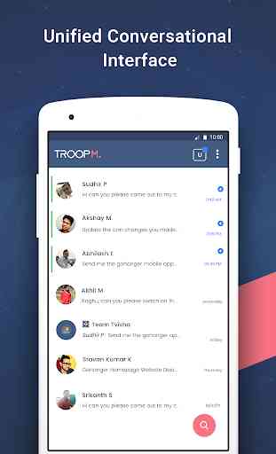 Office Chat & Business Chat App - Troop Messenger 1