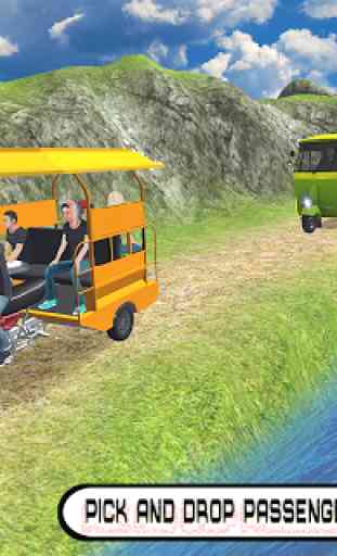 Offroad Auto Rickshaw Tuk Tuk Driving Simulator 2