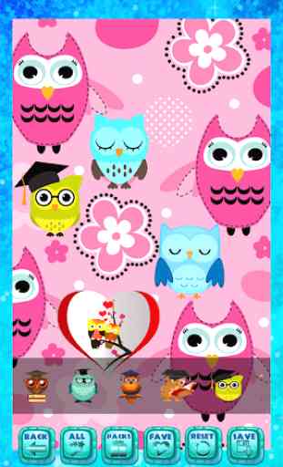 Owl Stickers 2