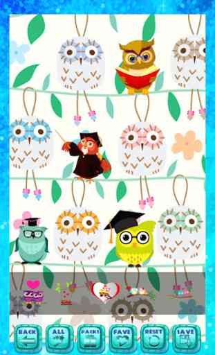 Owl Stickers 3
