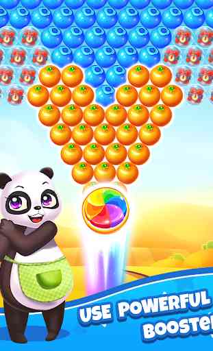 Panda Bubble Rescue Garden 3