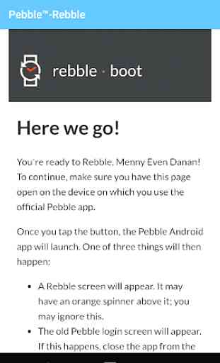 Pebble™-Rebble 2