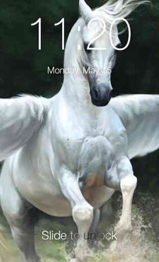 Pegasus Unicorn Screen Lock 1
