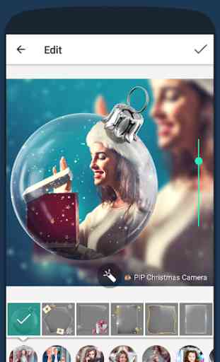 PiP Christmas Camera New Year photo frame 2019 3