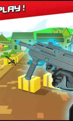 Pixel 3d Gun Strike Battles: fps Shooters Game 2