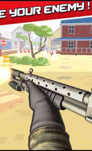 Pixel 3d Gun Strike Battles: fps Shooters Game 4