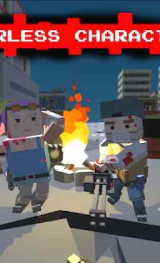 Pixel Zombie Shooter -  3D Survival Apocalypse Gun 2