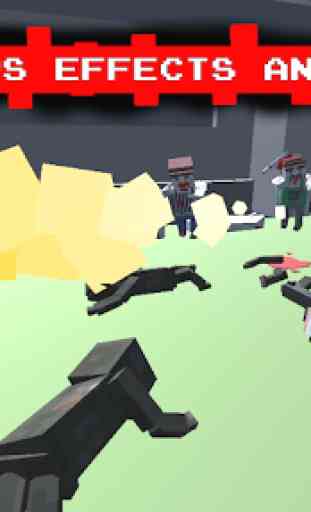 Pixel Zombie Shooter -  3D Survival Apocalypse Gun 4