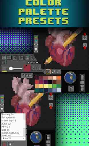 PIXELHEART ♥ Pixel Art Editor / Sprite Editor 4