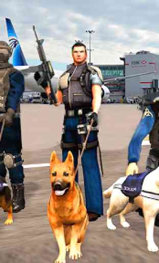 Police Dog Simulator 2018 new: Drug Dog Sniffer 3D 1