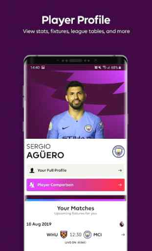 Premier League Player App 3