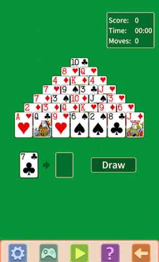 Pyramid Solitaire 3 in 1 1