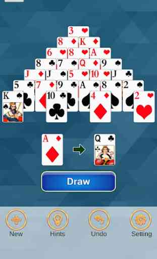 Pyramid Solitaire : 300 levels 1