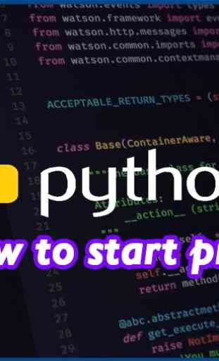 Python. How to start programming 2