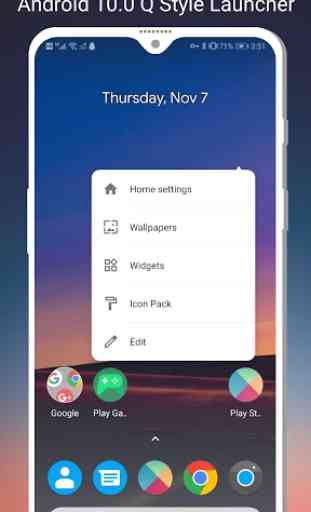 Q Launcher for Android™ 10.0 launcher  2