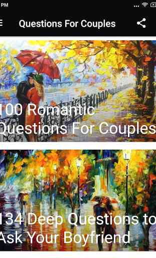 QUESTIONS FOR COUPLES 1