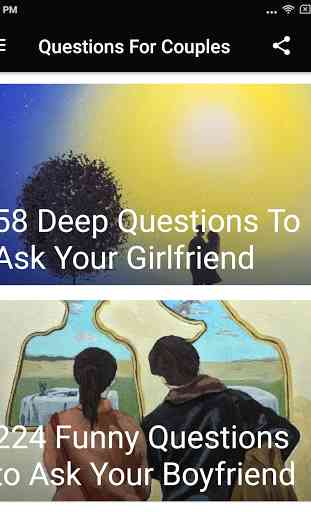 QUESTIONS FOR COUPLES 2