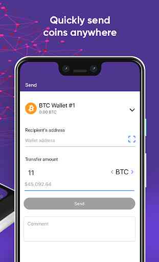 Quppy Wallet - bitcoin, crypto and euro payments 3