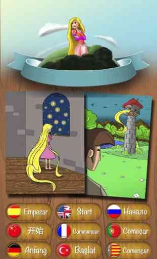 Rapunzel Classic Fairytale - Interactive Story 1
