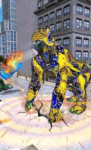 Robot Gorilla Games: Gorilla Robot Rampage Attack 2