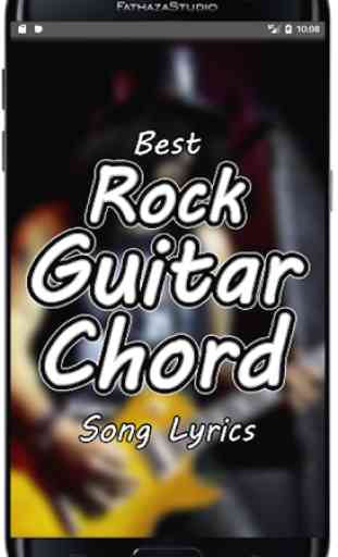 Rock Guitar Chords and Lyrics - Full Offline 1