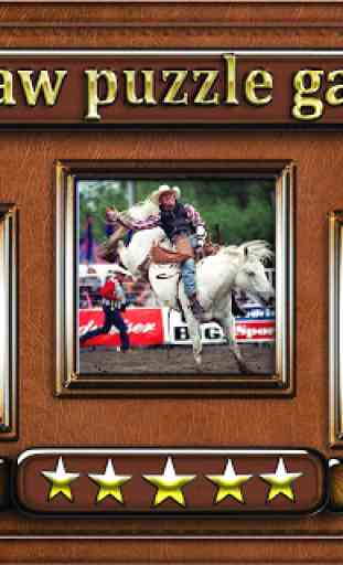 Rodeo jigsaw puzzle Game 2