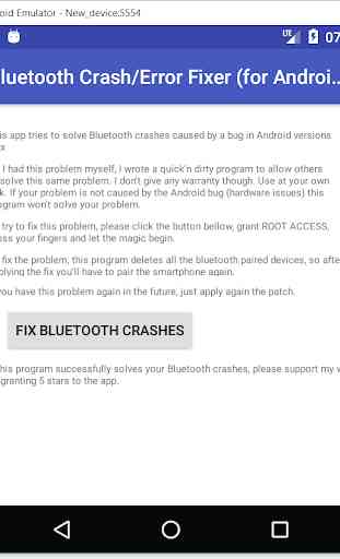 [ROOT] Bluetooth Crash/Error Fixer (FREE) 1